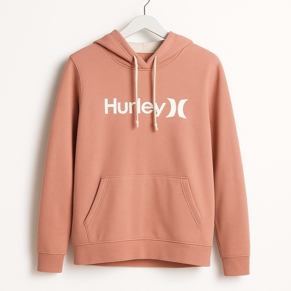 Hurley Tops - Hurley | One And Only Seasonal Hoodie Rock Salt Small